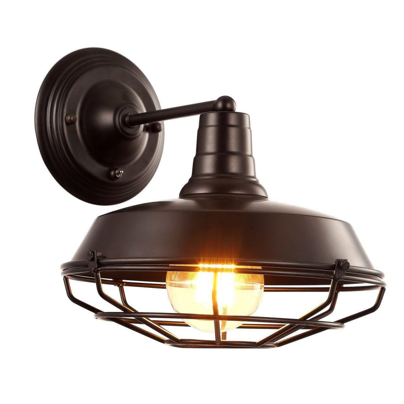 Бра металлическое Arte Lamp Ferrico A9183AP-1BK