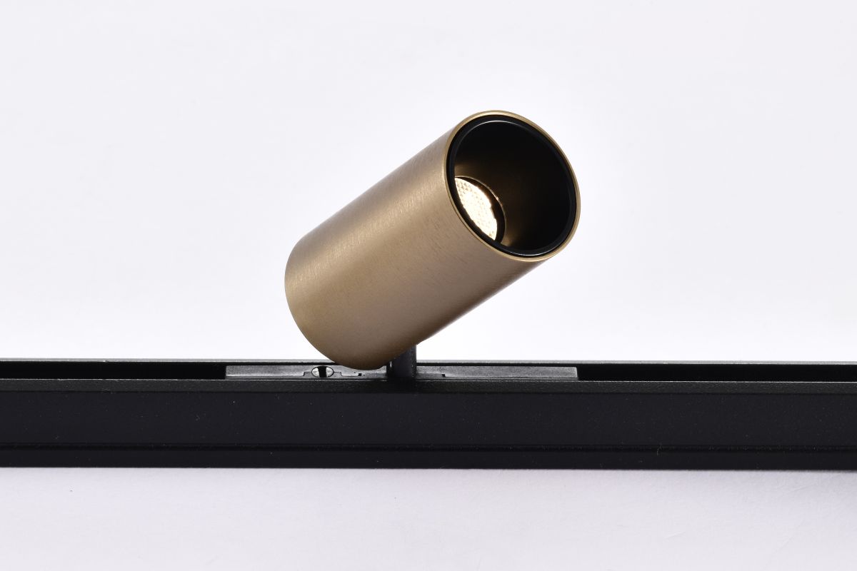 Трековый светильник Luminotti Ultraslim Swot L.602.9.4K.BR