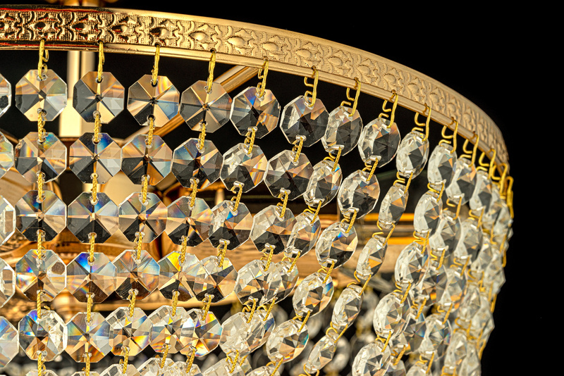 Люстра на штанге Arti Lampadari Stella E 1.3.30.504 G