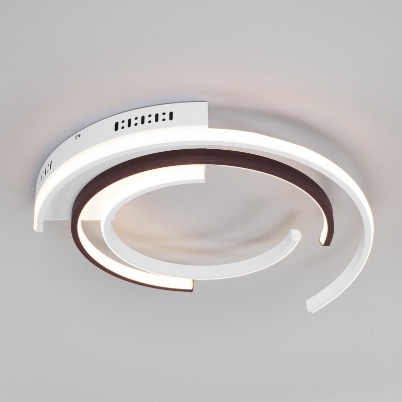 Потолочный светильник Eurosvet Gross 90248/3 белый/ черный