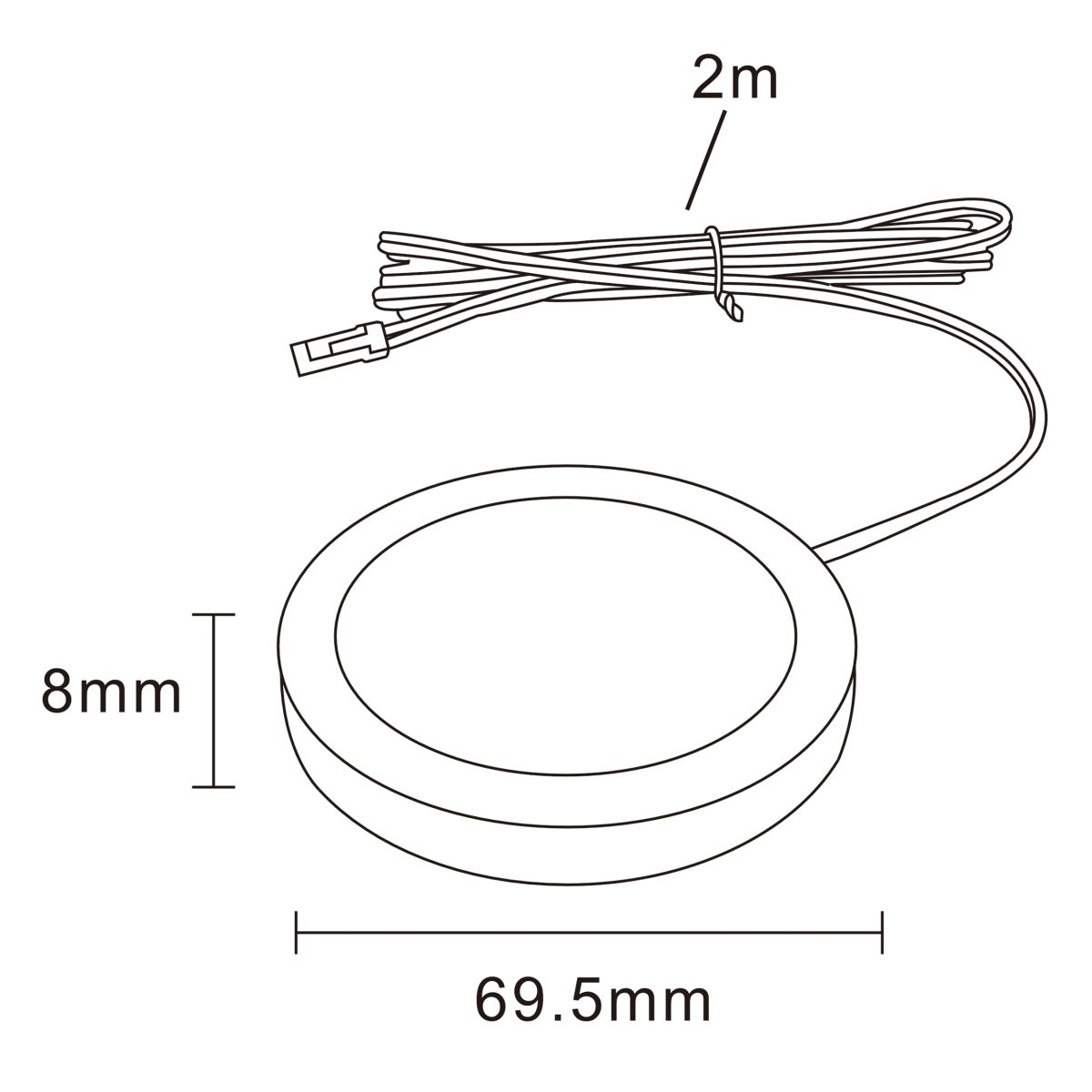 Накладной мебельный светильник Lightstar Mobiled 036330