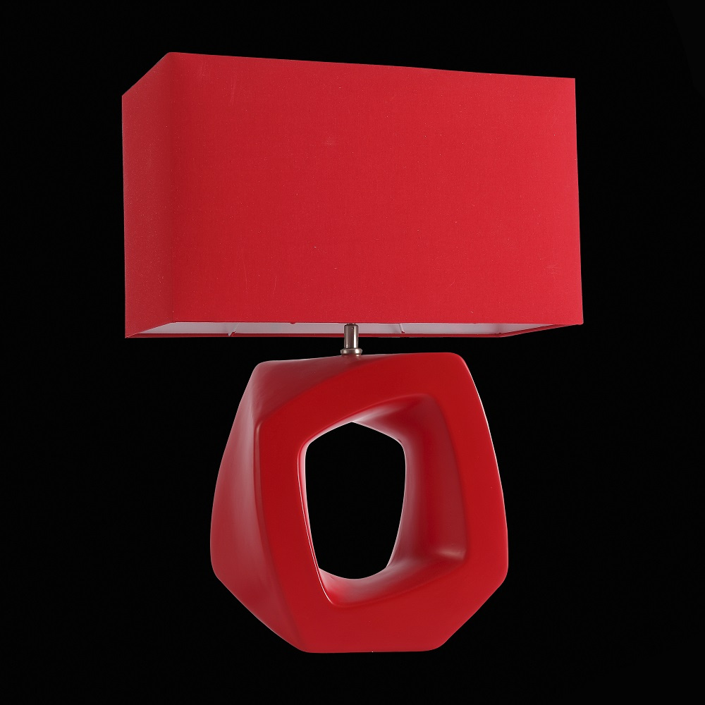 Настольная лампа красная ST Luce Nabella SL997.604.01