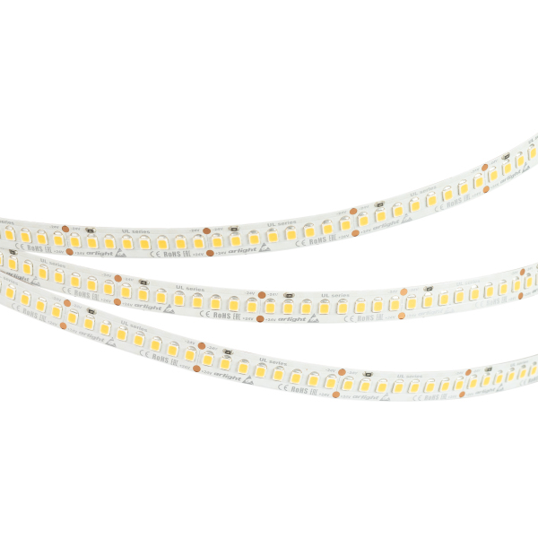 Светодиодная лента Arlight UL-A200-10mm 24V Warm3000 (20 W/m, IP20, 2835, 5m) 037224