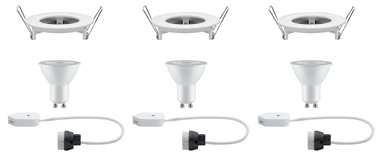 Маленький точечный светодиодный светильник Paulmann Nova 93653