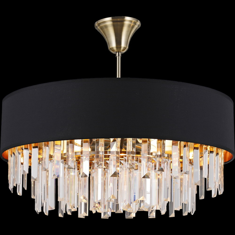 Люстра на штанге Illumico IL3527-8CSQ-29 BK