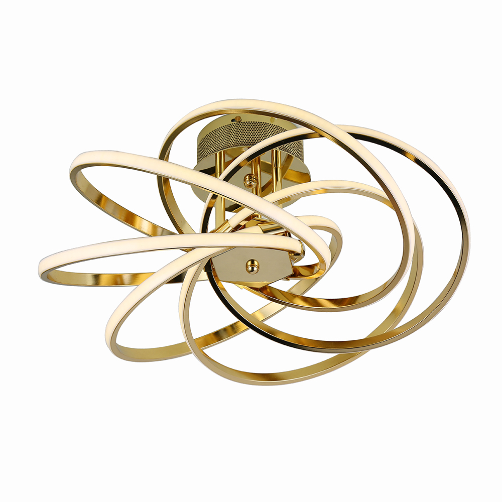 Потолочная люстра Elvan LU-124/6-43W-WW-Gl