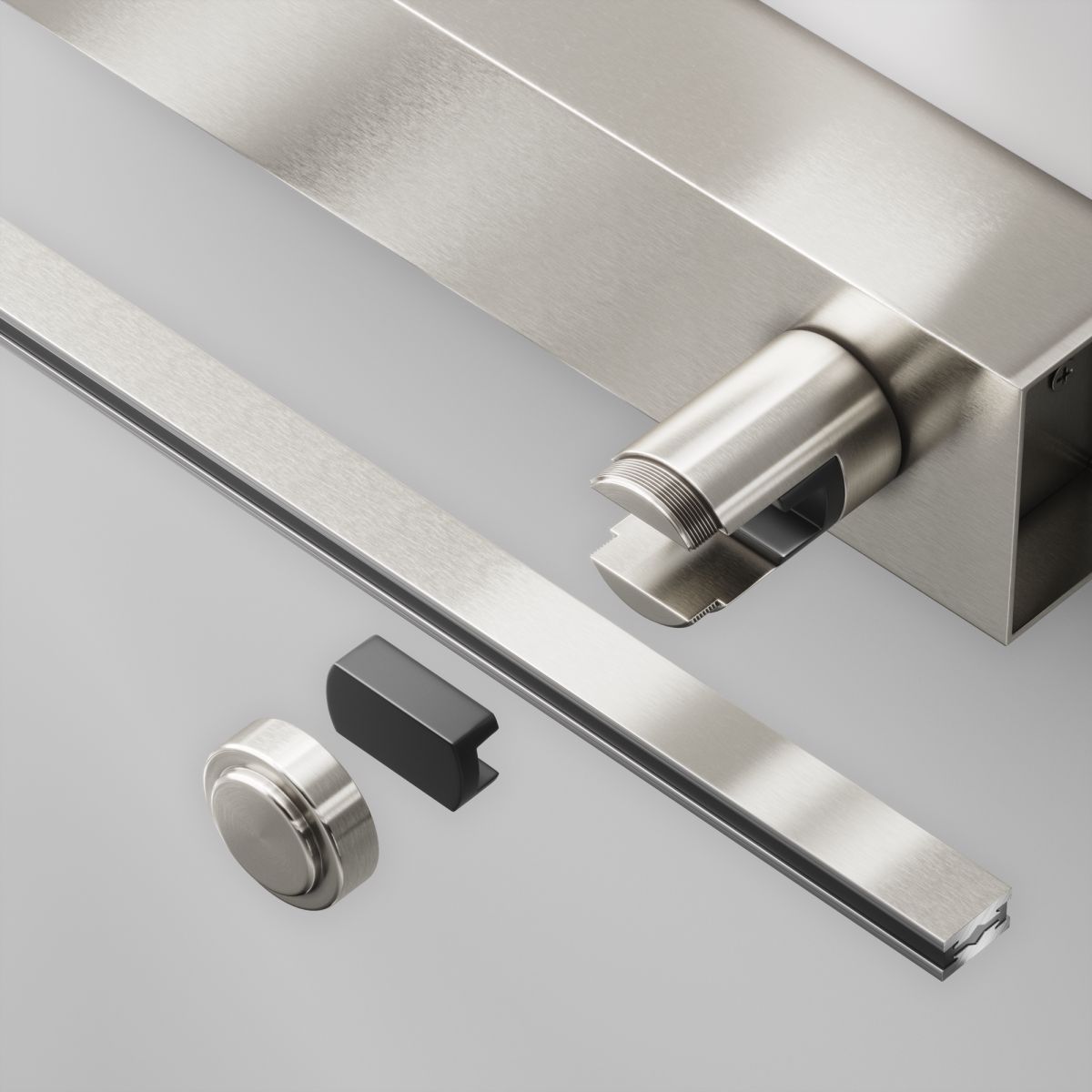 Основание настенное для блока питания с вводом питания Maytoni Flarity TRA155CW-BB-PT