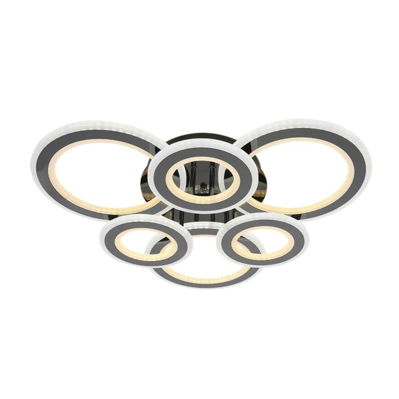 Потолочная светодиодная люстра Seven Fires Eveik SF7010/6C-B-BKCR