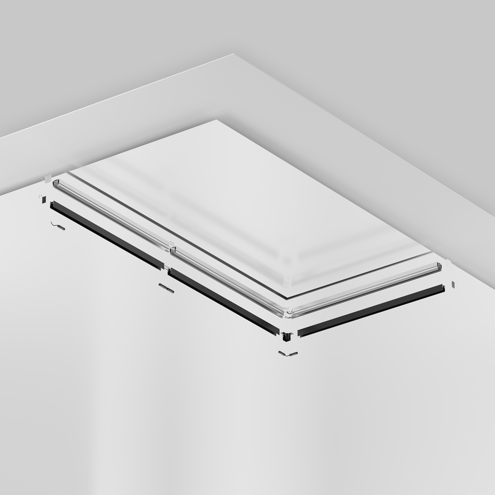 Алюминиевый профиль Maytoni Technical Magnetic track system Gravity TRA010MP-212S УЦ