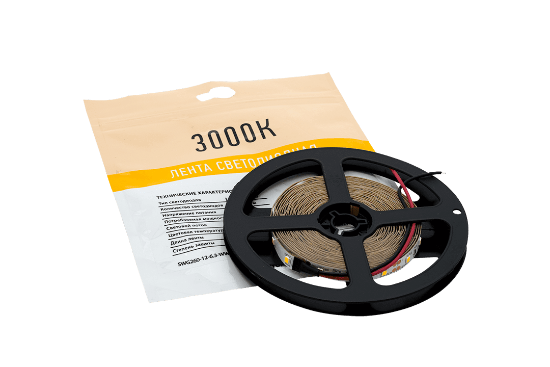 Светодиодная лента SWG SWG260-12-6.3-WW 001574