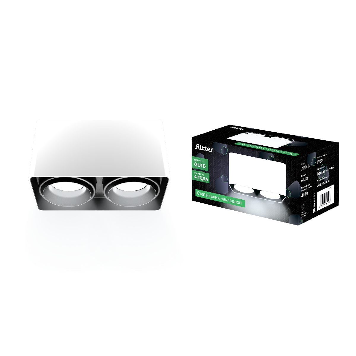 Накладной светильник Ritter Arton 51407 7