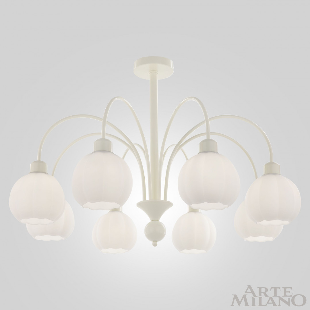Люстра на штанге Arte Milano Napoli 315066/D800/8 IV