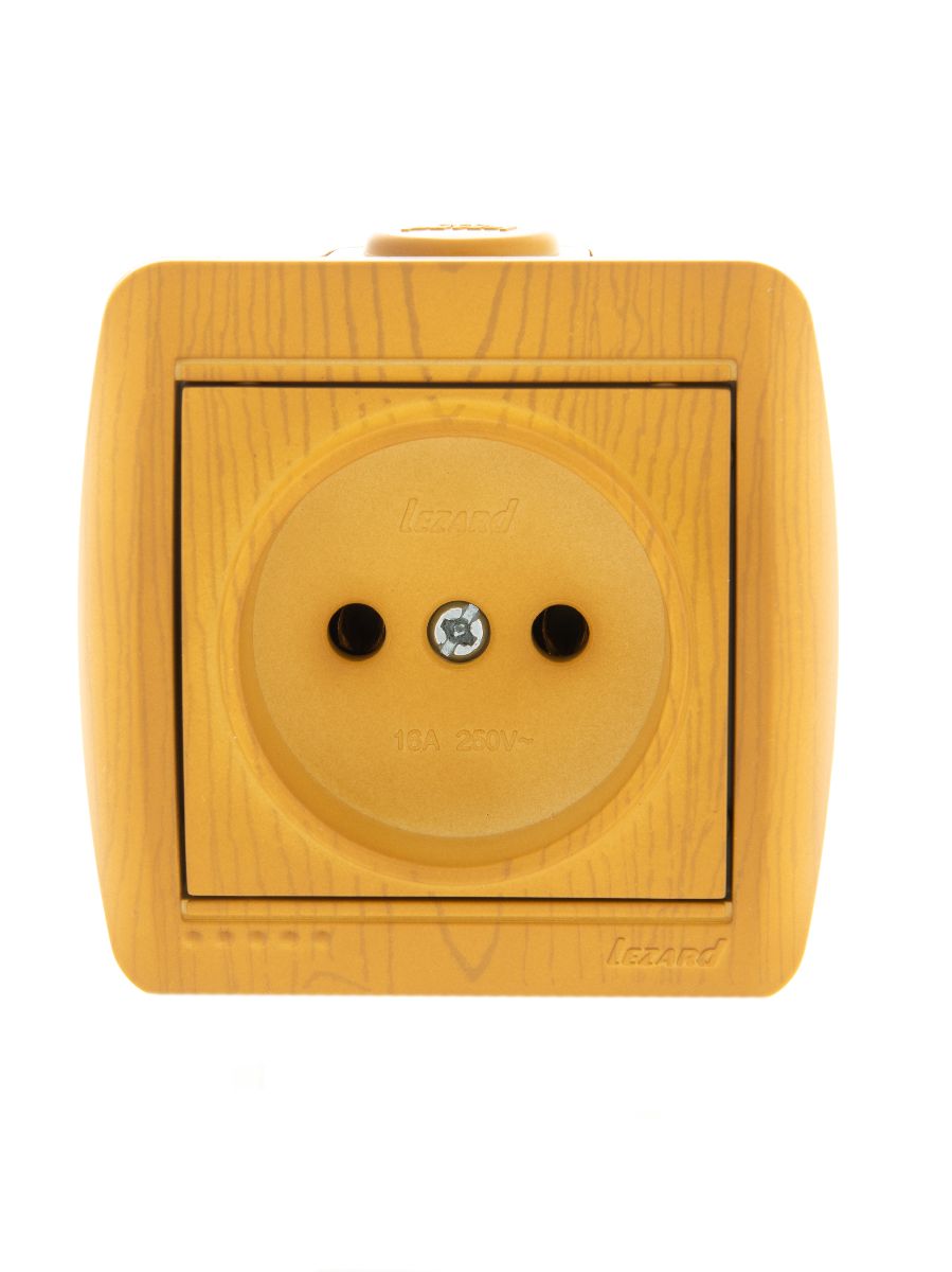 Розетка б/з Lezard Nata 710-0700-121