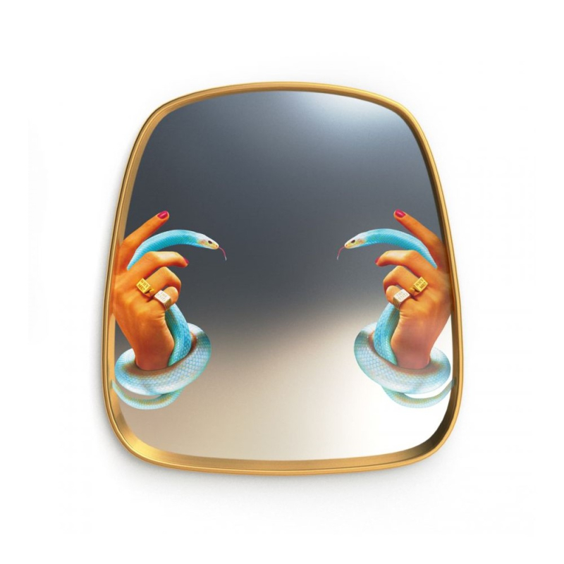 Зеркало Hands with Snakes Seletti Toiletpaper Mirror 17040