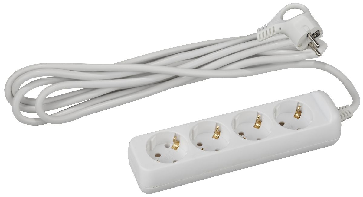 Удлинитель электрический Эра UX-4e-3m Б0038579
