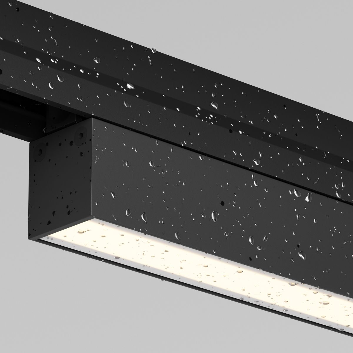 Уличный трековый светильник Maytoni Basis O-TR02-1-S-12WB3K