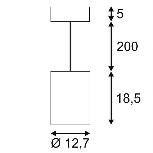 Подвесной светодиодный светильник SLV Supros PD 133140