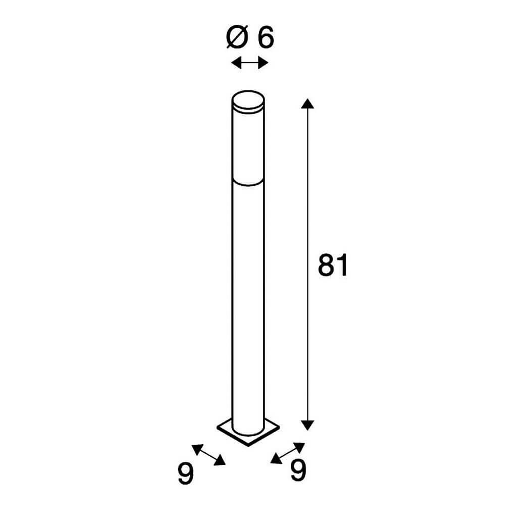 Уличный светильник SLV Big Nails 229162