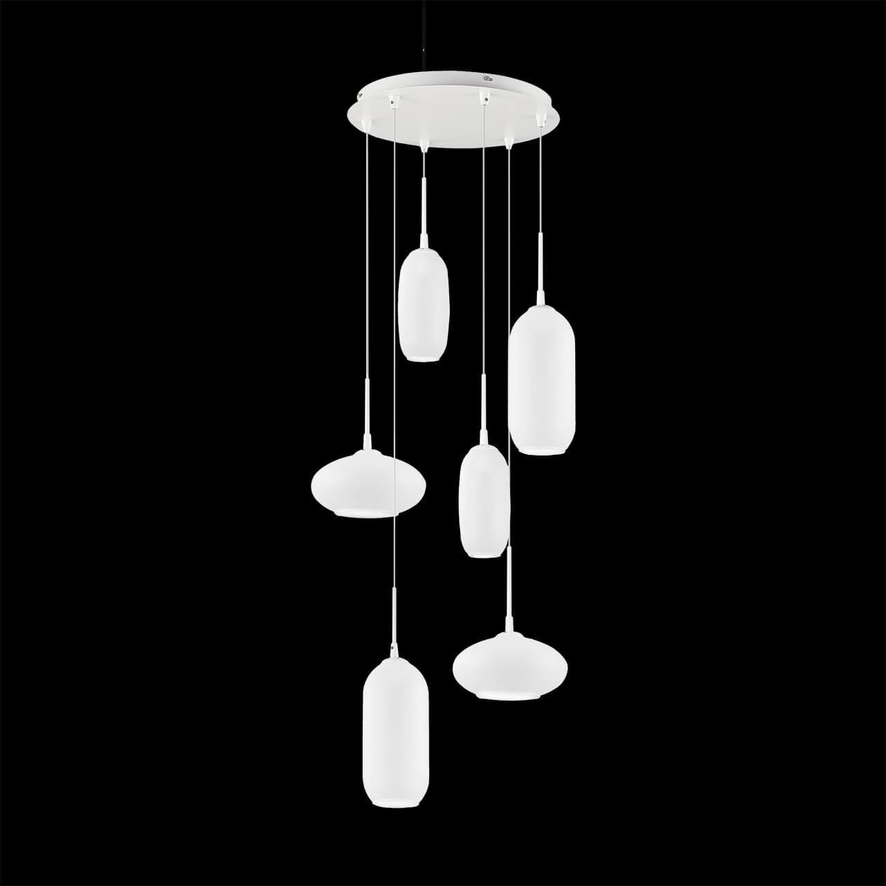 Подвесная люстра Ideal Lux Yoga SP6 Bianco 173016