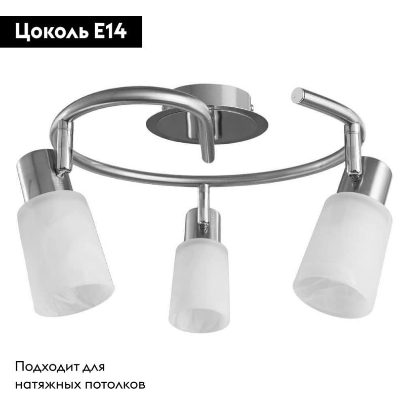 Спот Arte Lamp A4510PL-3SS