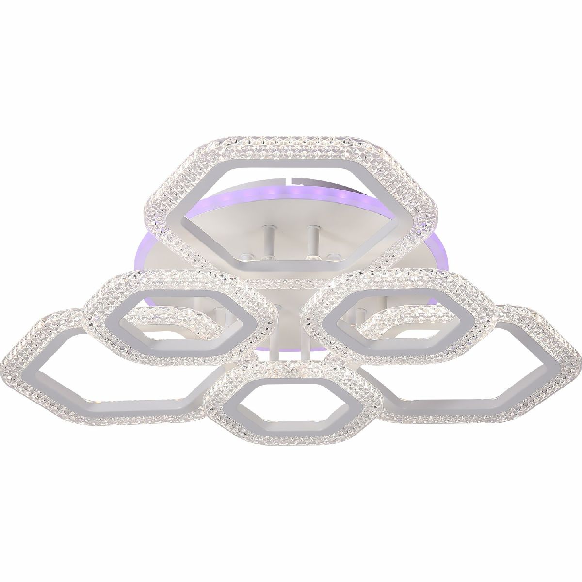 Потолочная люстра Reluce 08490-0.3-3+3RGB WH(RGB)