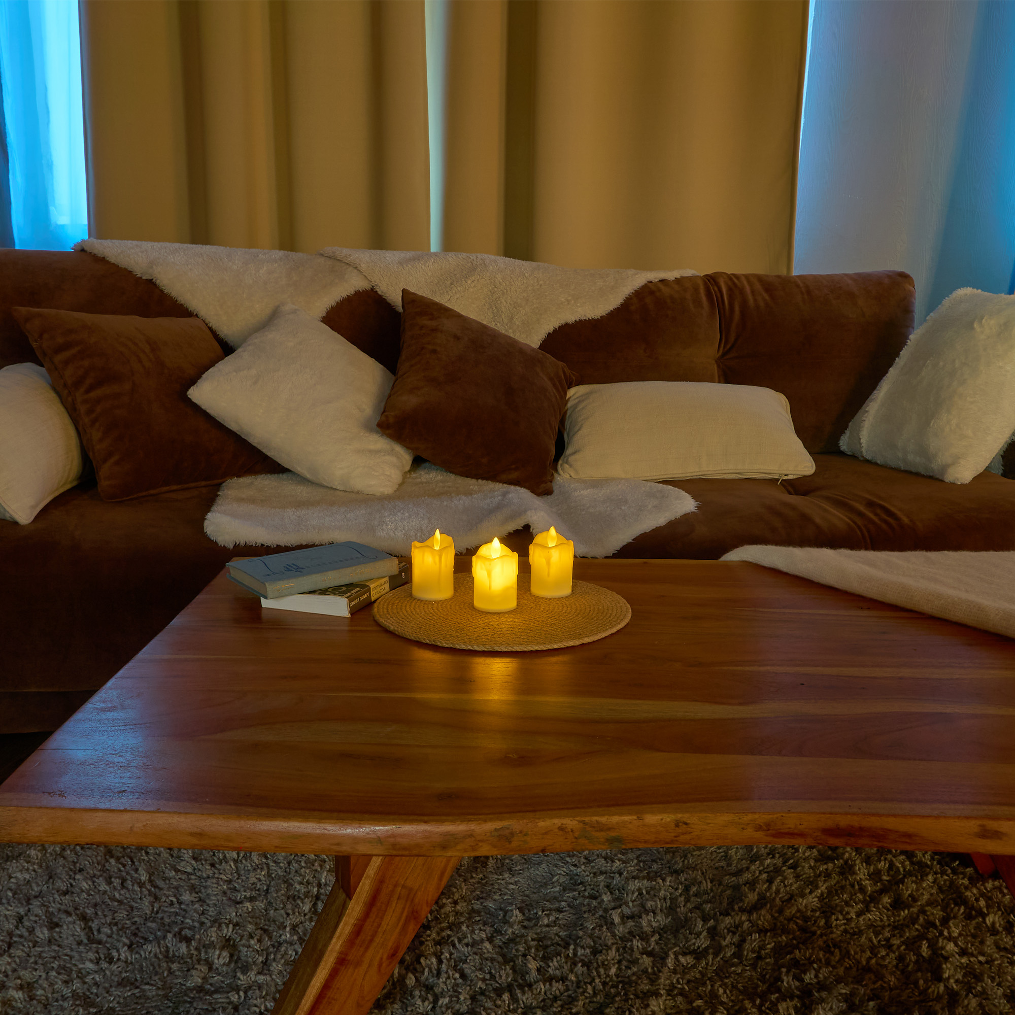 Фигурка светодиодная Свеча Uniel ULD-F062 WW CANDLE SET3 UL-00012457