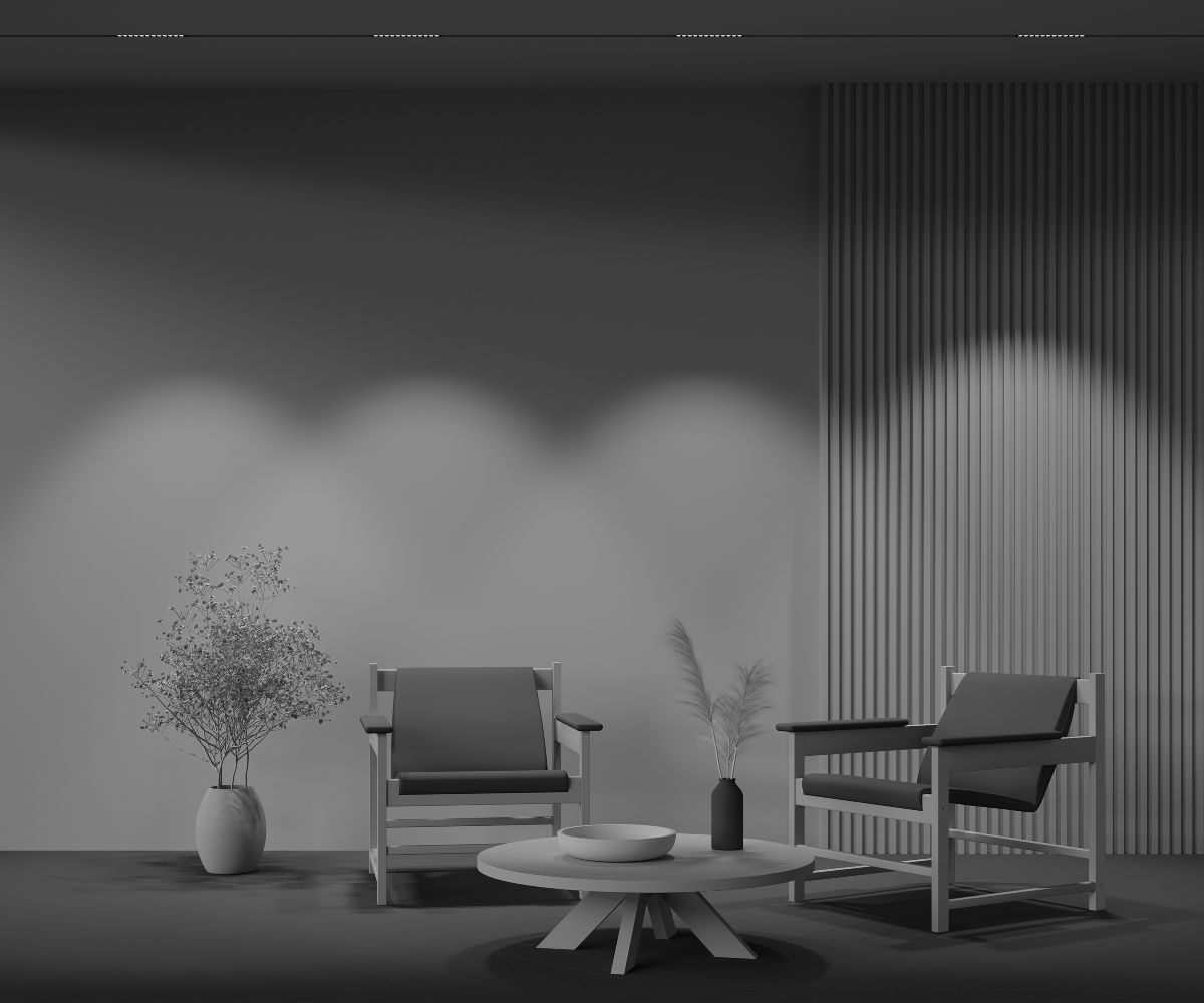 Трековый магнитный светильник Maytoni Points TR031-4-12WTW-DD-B