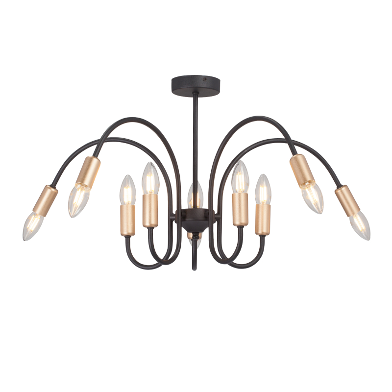 Люстра на штанге Vitaluce V3026-1/10PL