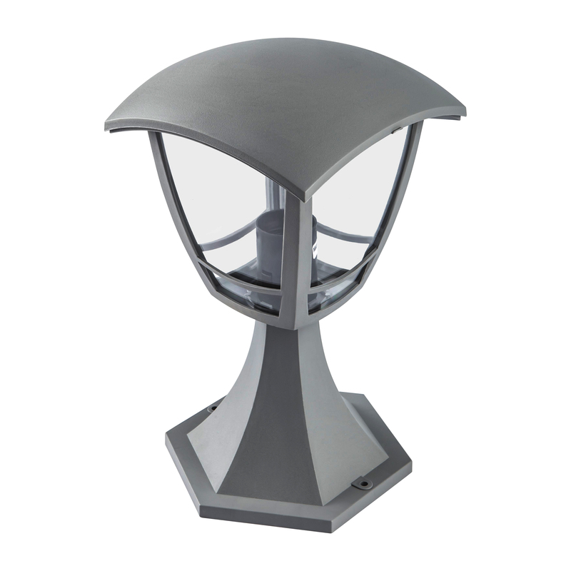 Садово-парковый светильник ЭРА НТУ 07-40-001 «Валенсия» серый Б0051209
