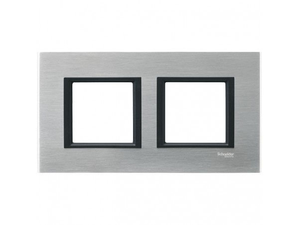 Рамка 2-постовая Schneider Electric Unica Class MGU68.004.7A1