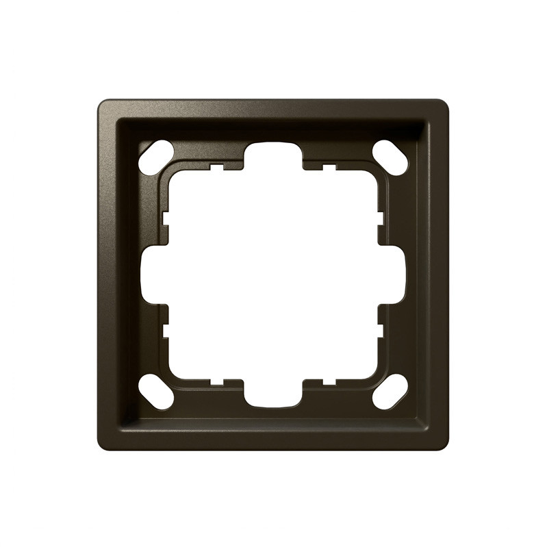 Рамка серия FD 1-постовая Jasmart FD1001BR