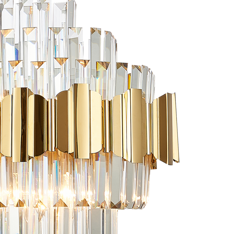 Подвесная люстра Natali Kovaltseva RUBY 81442/12C GOLD