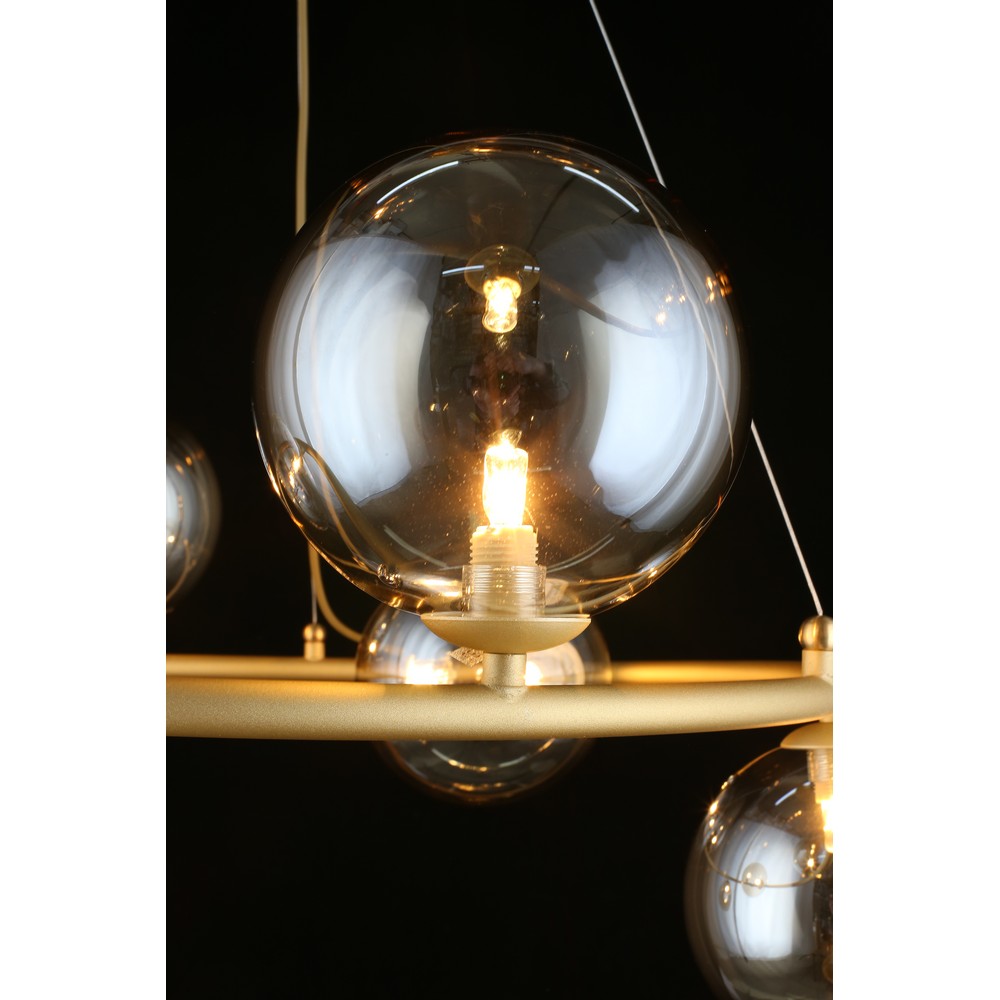 Подвесная люстра с шарами Aployt Odet APL.630.03.06