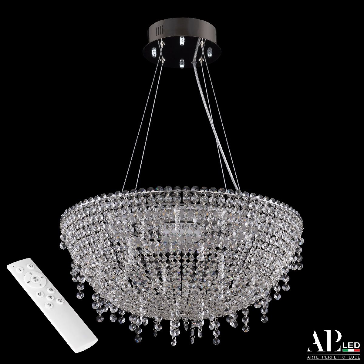 Подвесная люстра Arte Perfetto Luce Sicilia SH501.0.50.B.LED-DIM.Ni