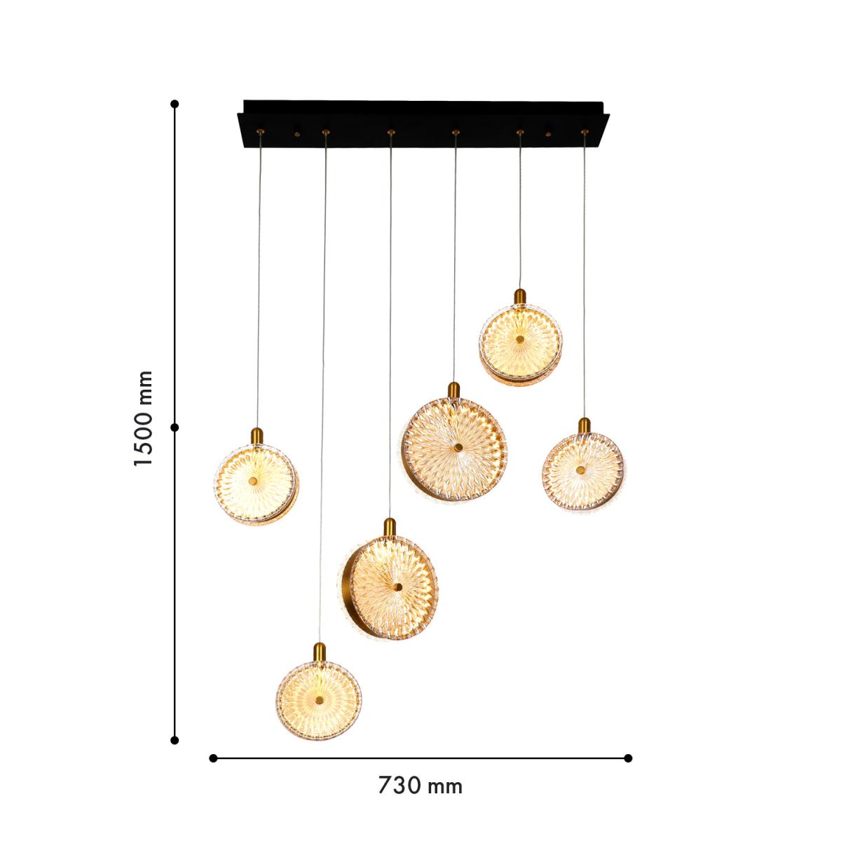 Каскадная люстра Favourite Slik 4488-6P
