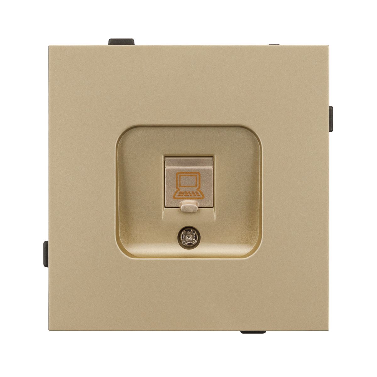 Механизм компьютерной розетки Arlight SCT-TENDO-MPC1-SFPL-GD (RJ-45, CAT6) 054592