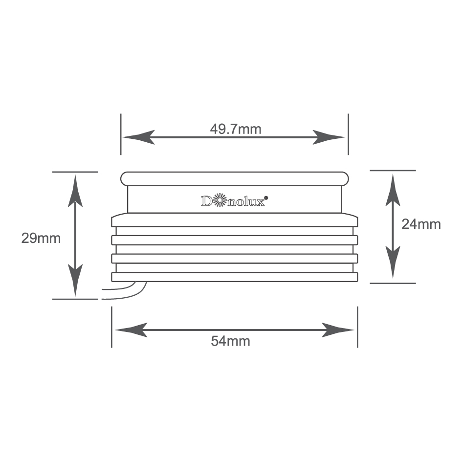 Светодиодный модуль Donolux LED 6W 3000К DL18265R6W1WDim