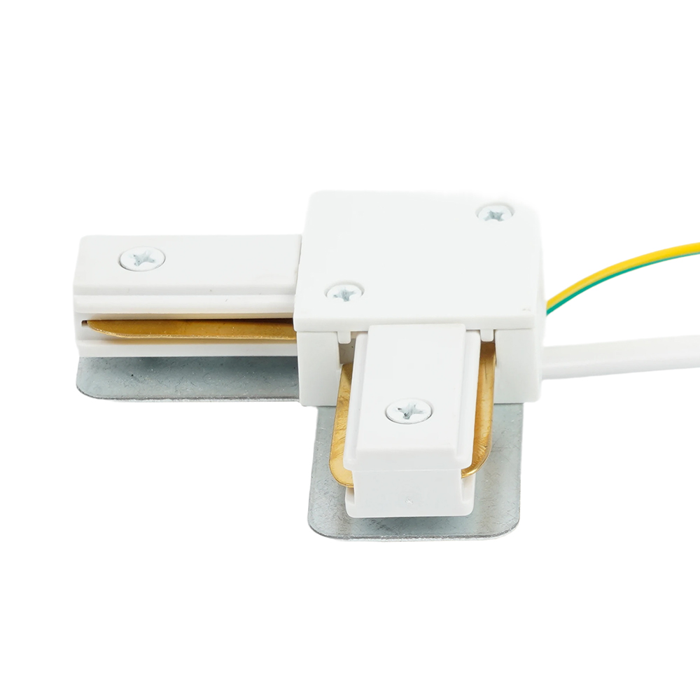 Коннектор угловой для однофазного шинопровода Feron LD1021C 52153