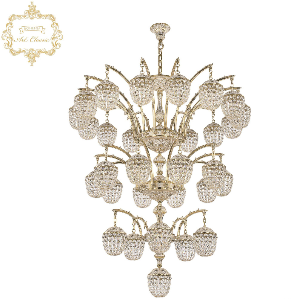 Подвесная люстра Art Classic 31.2111R.15+10+5+1.420.3d.AZ.GW