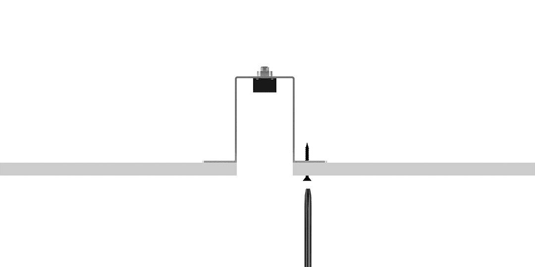 Крепление для профиля Lumker L5570-BI 003230