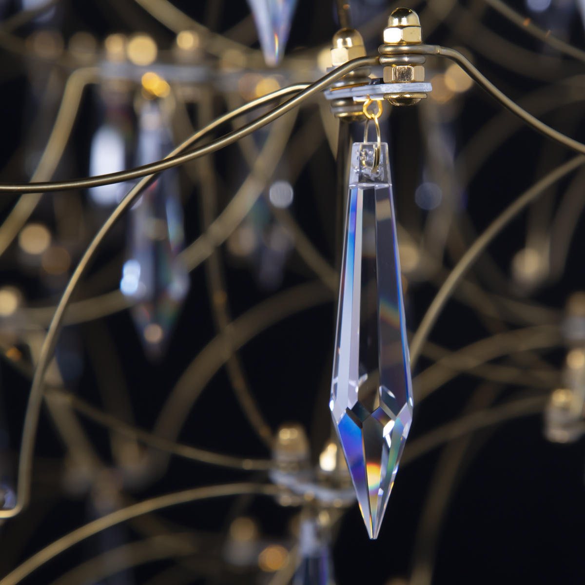 Подвесная люстра Loft IT Mira 10259/800 Gold Asfour