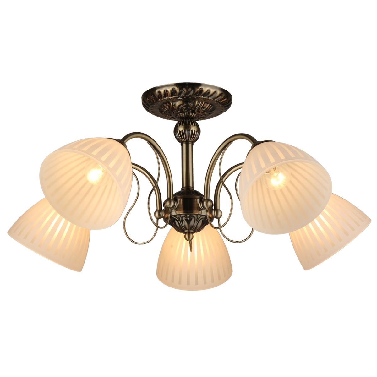 Люстра на штанге IMEX MD.3108-5-S AB