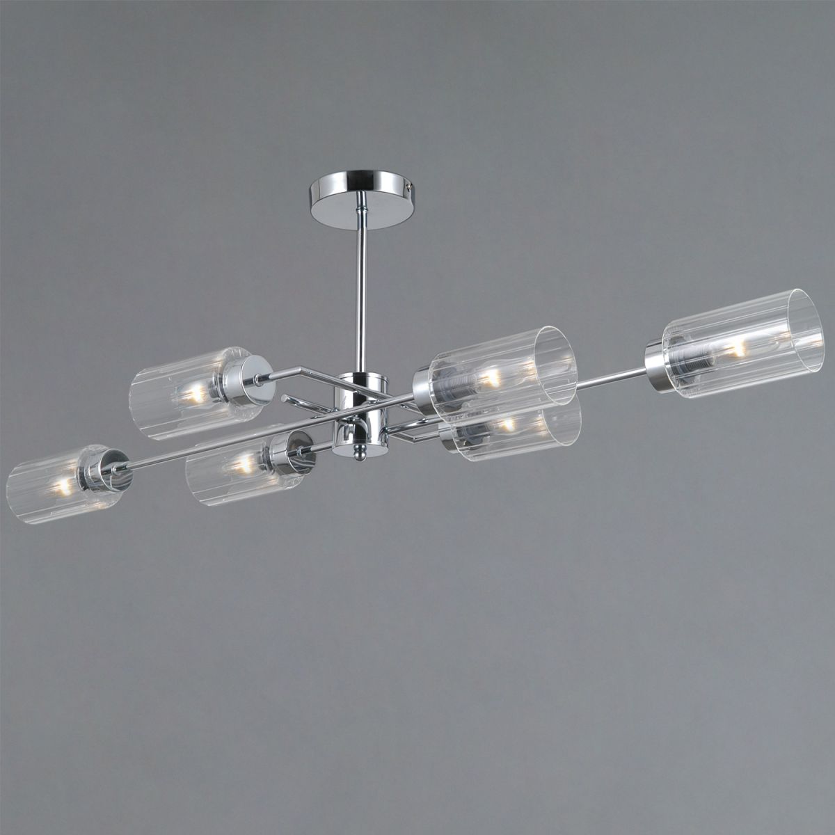 Люстра на штанге Illumico IL0734-6ASQ-25 CR NAPLES