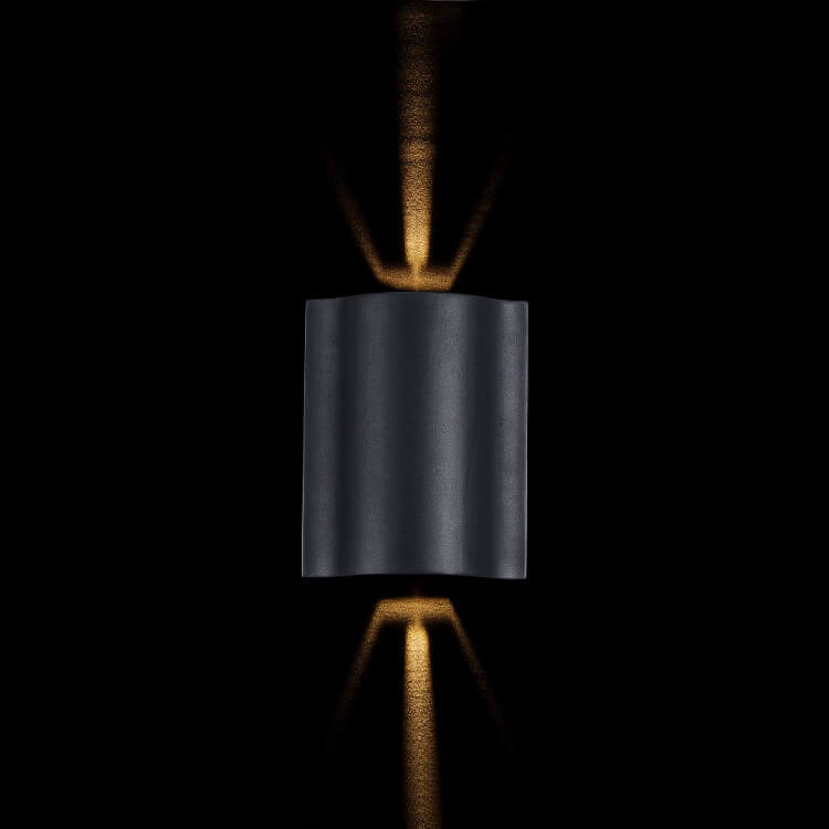 Уличный настенный светодиодный светильник Maytoni Greenwich O592WL-L6GR