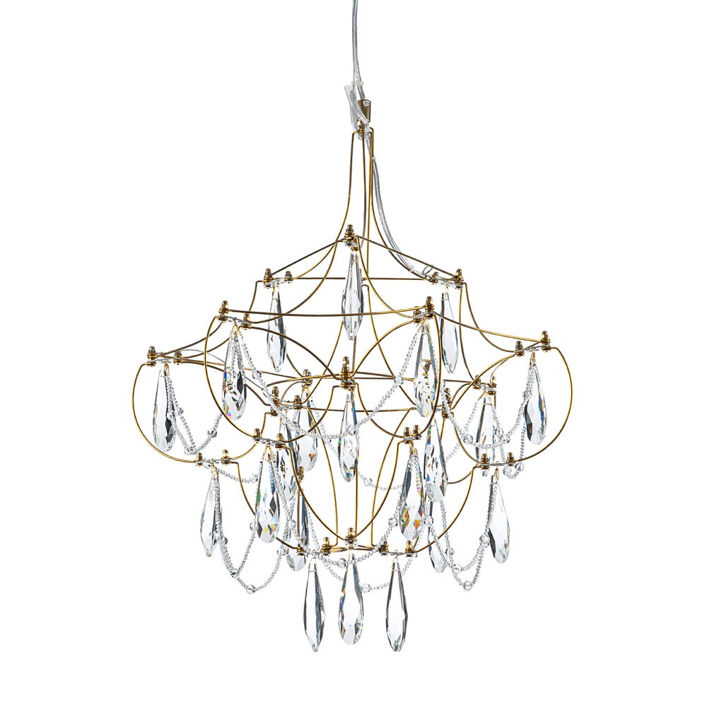 Подвесной светильник хрустальный Modelux ML.5601.400P BS