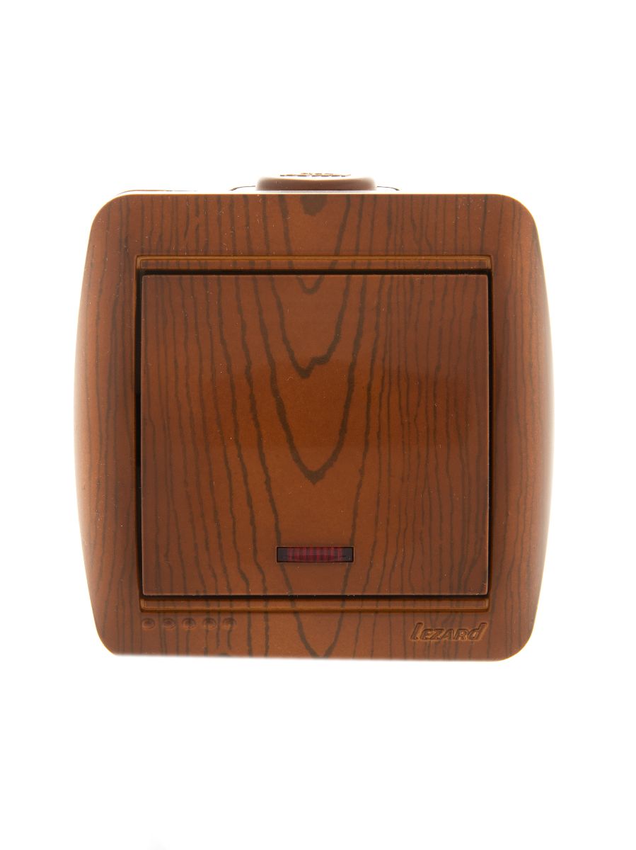 Выключатель с подсветкой Lezard Nata 710-0800-111