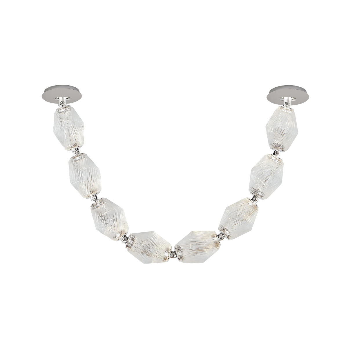 Подвесной светильник Delight Collection OWD865-8 chrome/clear