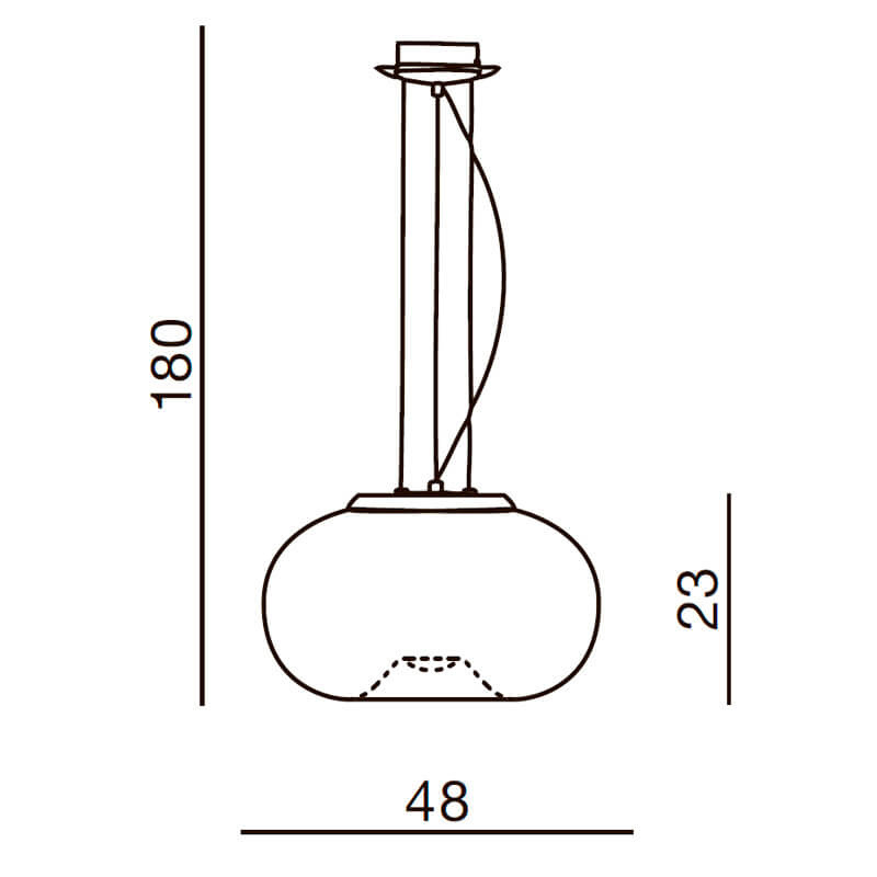 Подвесная люстра Azzardo Optima AZ0184