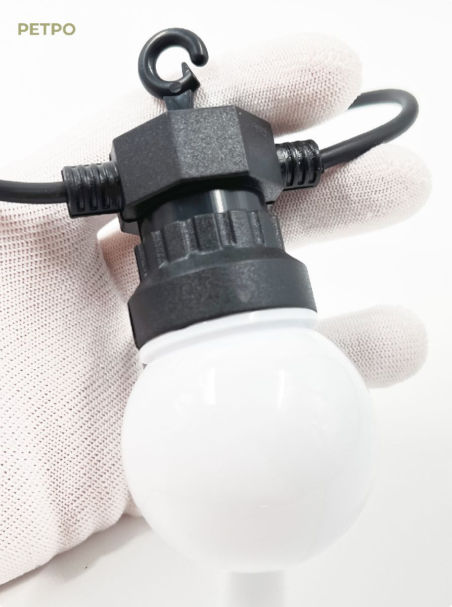 Светодиодная гирлянда Матовая колба Laitcom (LTC) BLL10M-11-1WW