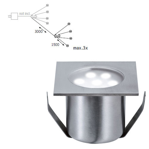 Ландшафтный светодиодный светильник (в комплекте 4 шт.) Paulmann Special Line Mini 98871